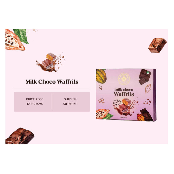 Cacao Springs - Milk Choco Waffrils