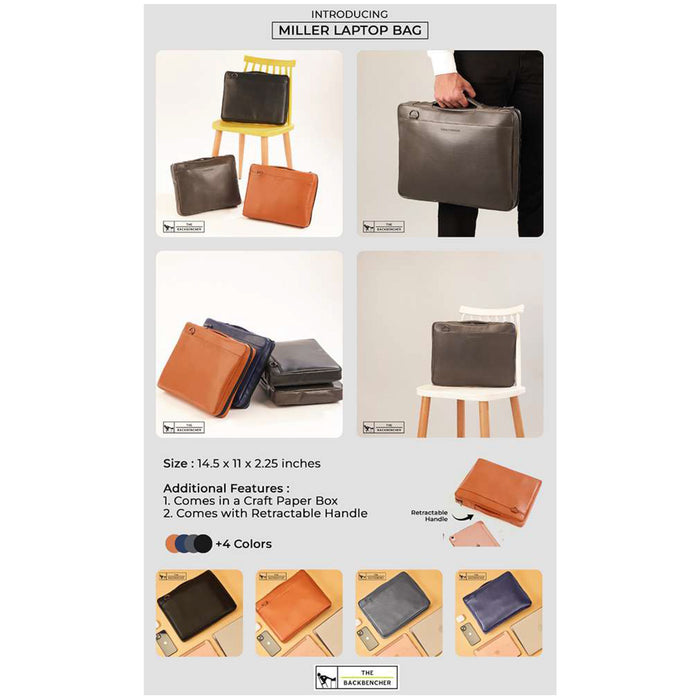 The Back Bencher - Miller  Laptop Bag