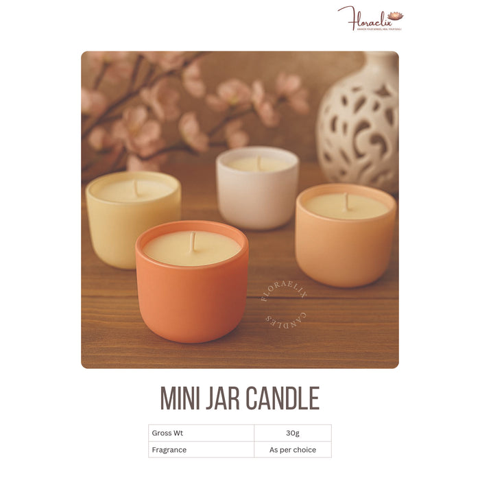 Floraelix - Mini Jar Candle  JSFC092
