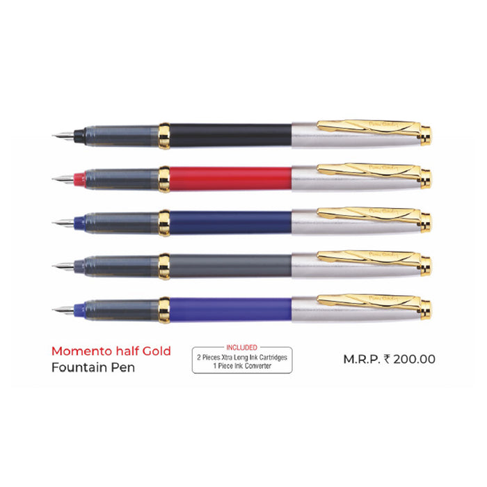 Pierre Cardin - Momento half Gold  Fountain  Pen