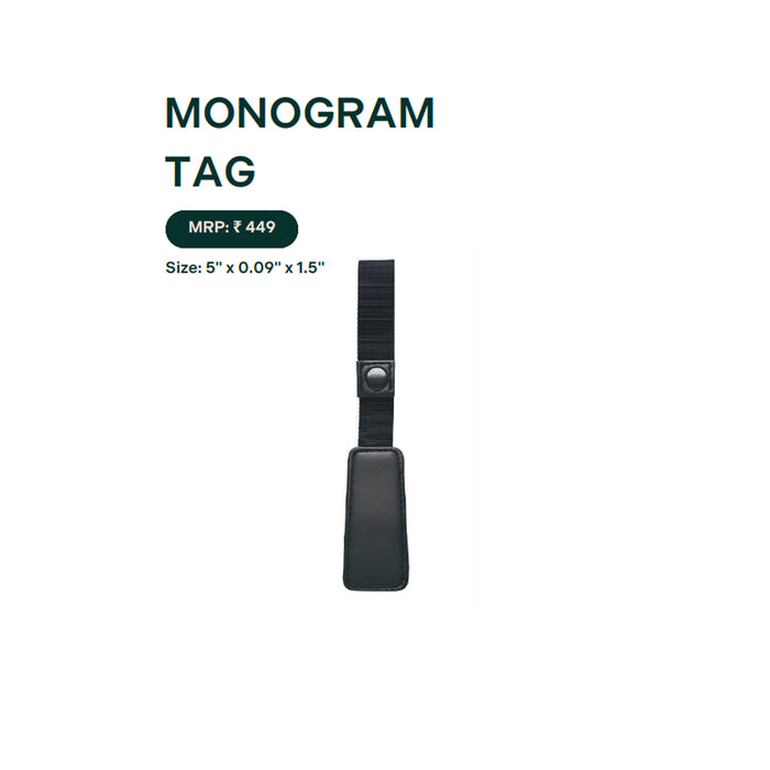 Assembly - Monogram Tag