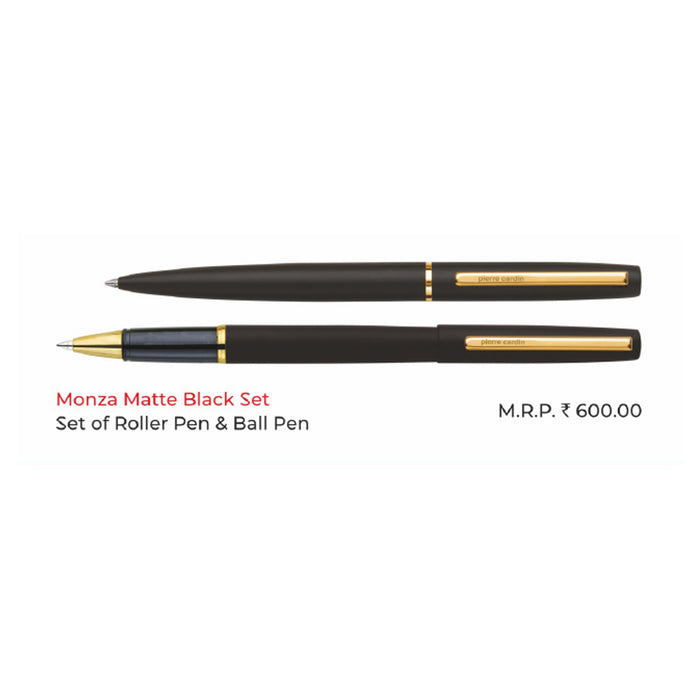 Pierre Cardin - Monza Matte Black Set