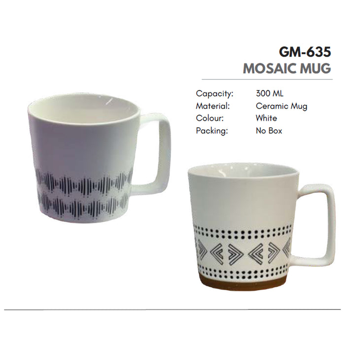 GM - Mosaic Ceramic Mug GM-635