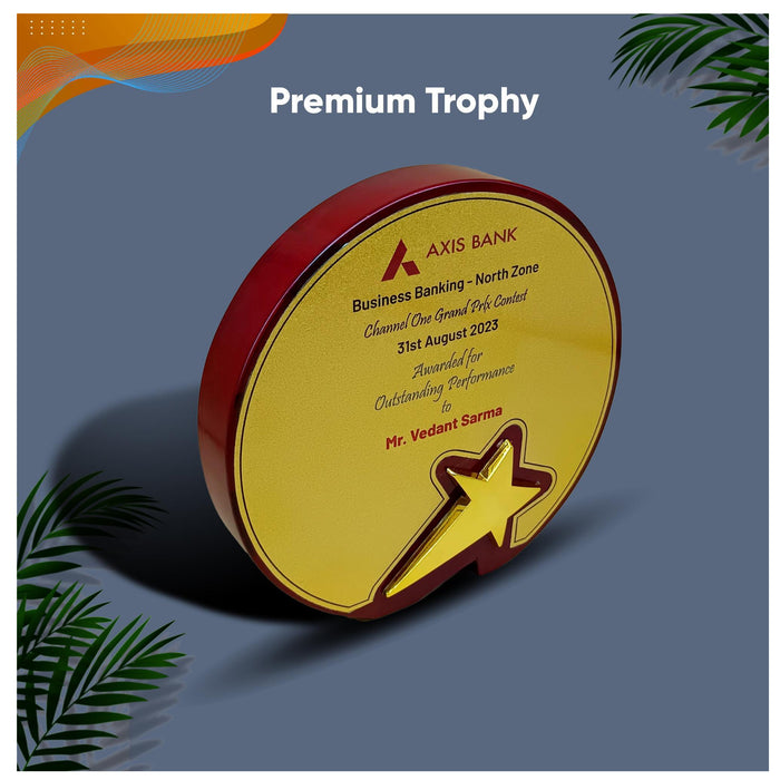Wooden Trophy- NWD 14