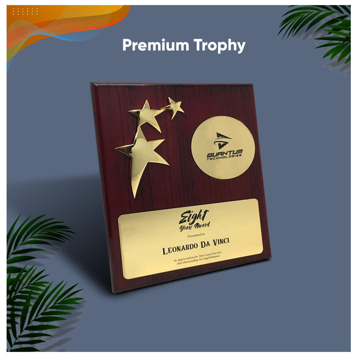 Wooden Trophy - NWD 64