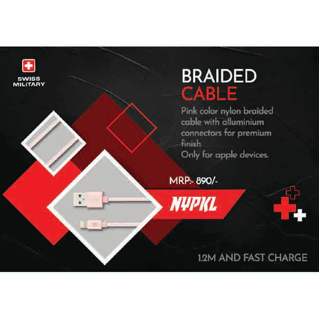 SWISS MILITARY - BRAIDED CABLE - NYPKL