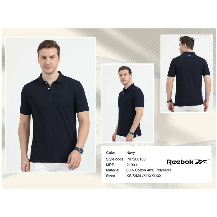 Reebok -  Cotton With  Polyester  T- Shirts