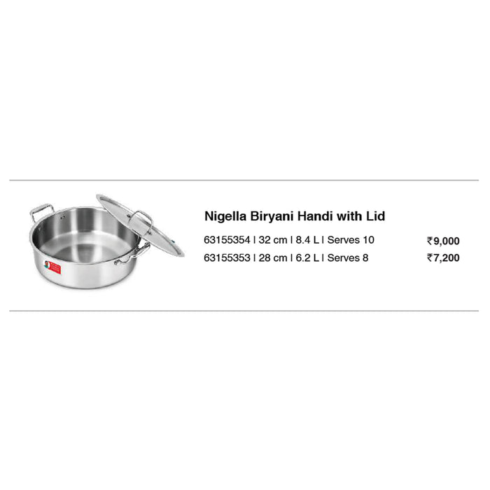 Wonder Chef - Nigella Biryani Handi With Lid