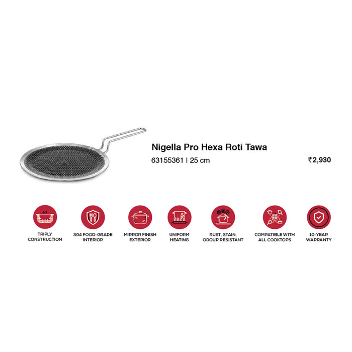Wonder Chef - Nigella Pro Hexa Roti Tawa