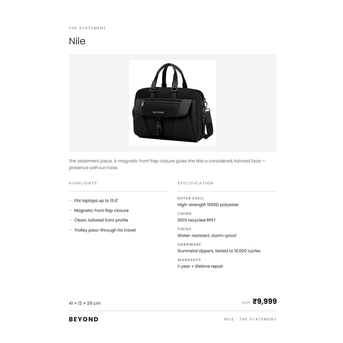 Beyond - Nile  Messenger Bag