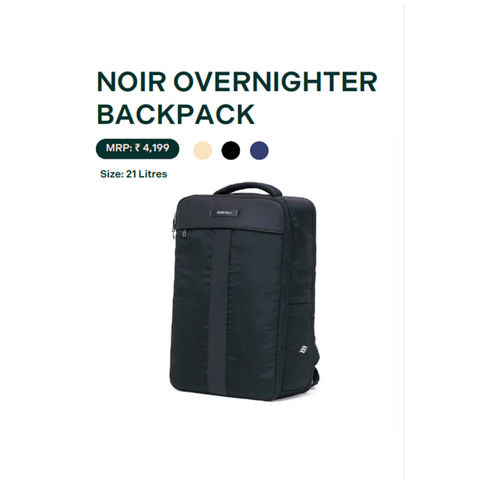 Assembly - Noir Overnighter Backpack