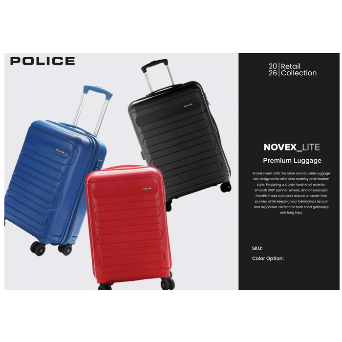 Police - Novex Lite Premium Luggage