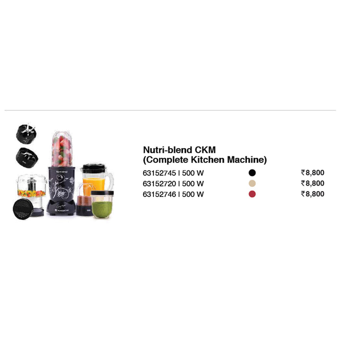 Wonder Chef - Nutri Blend CKM (Complete Kitchen Machine)