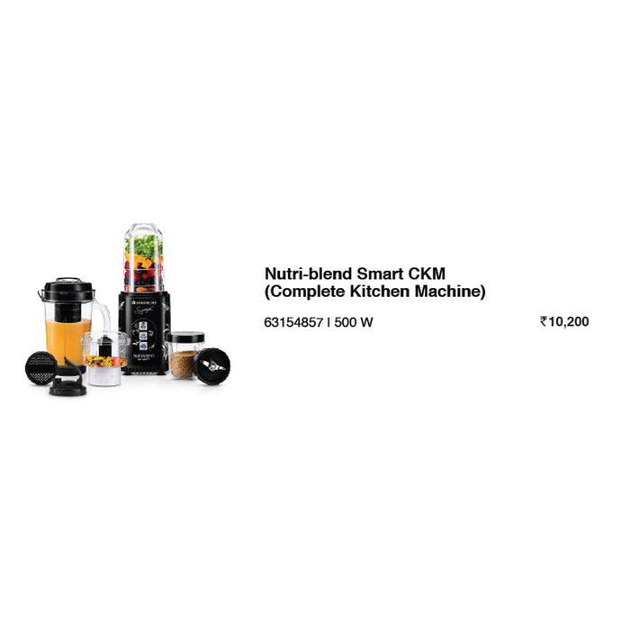 Wonder Chef - Nutri Blend Smart CKM (Complete Kitchen Machine)
