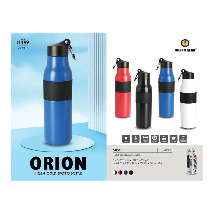 URBAN GEAR - Stainless Steel Hot n Cold Bottle (500ml) - UG-DB74