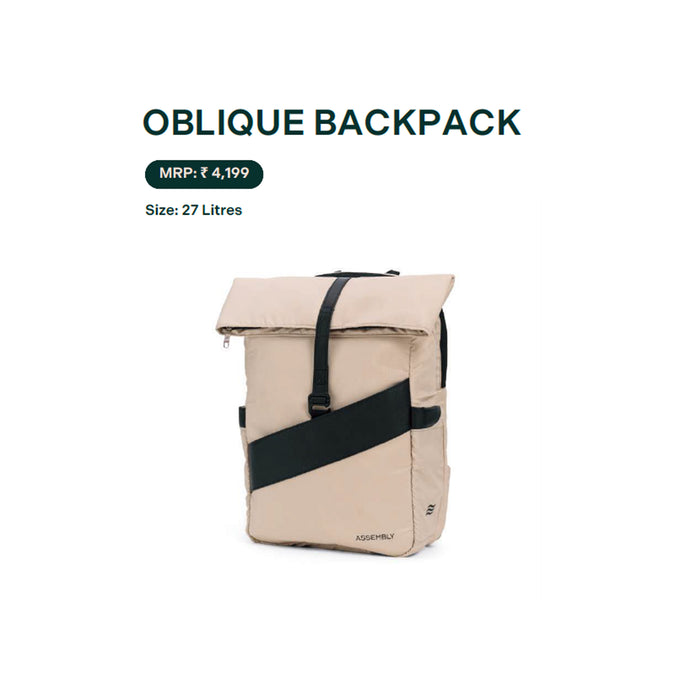 Assembly - Oblique  Backpack