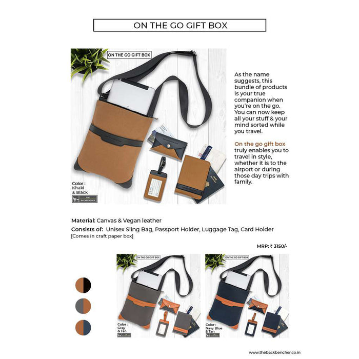 The Back Bencher - On The Go Gift Box