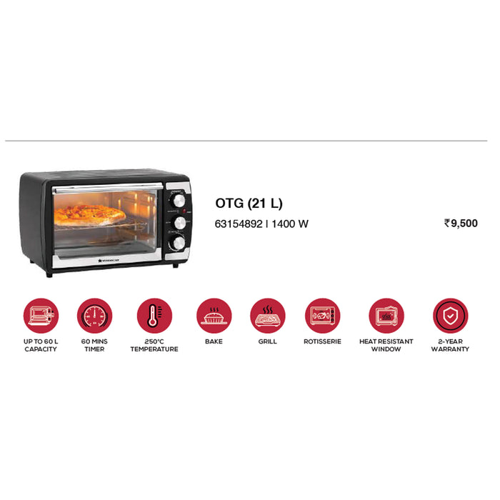 Wonder Chef -  OTG (21 L)