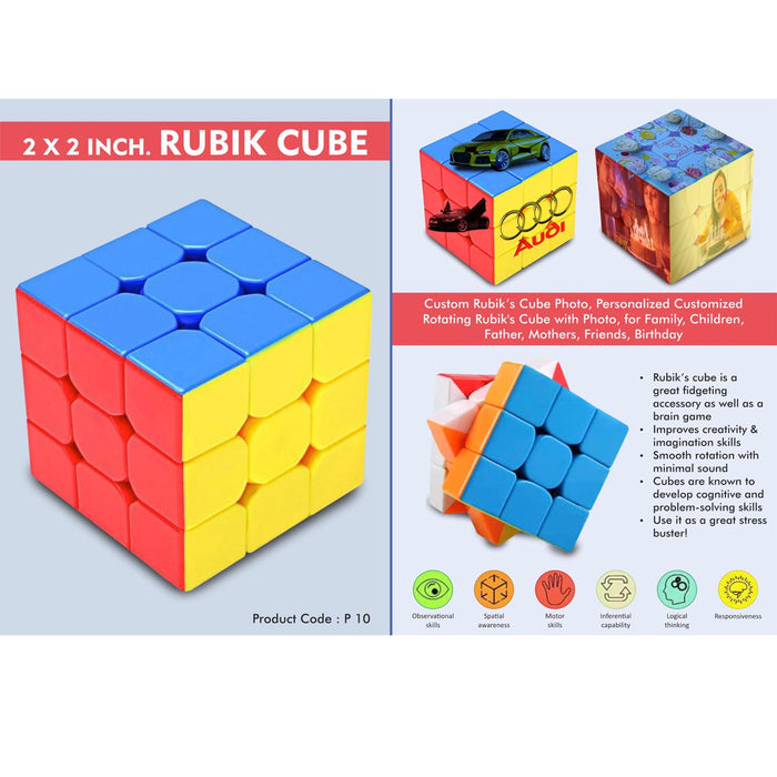 3 x 3 inch Rubik Cube  - P 10