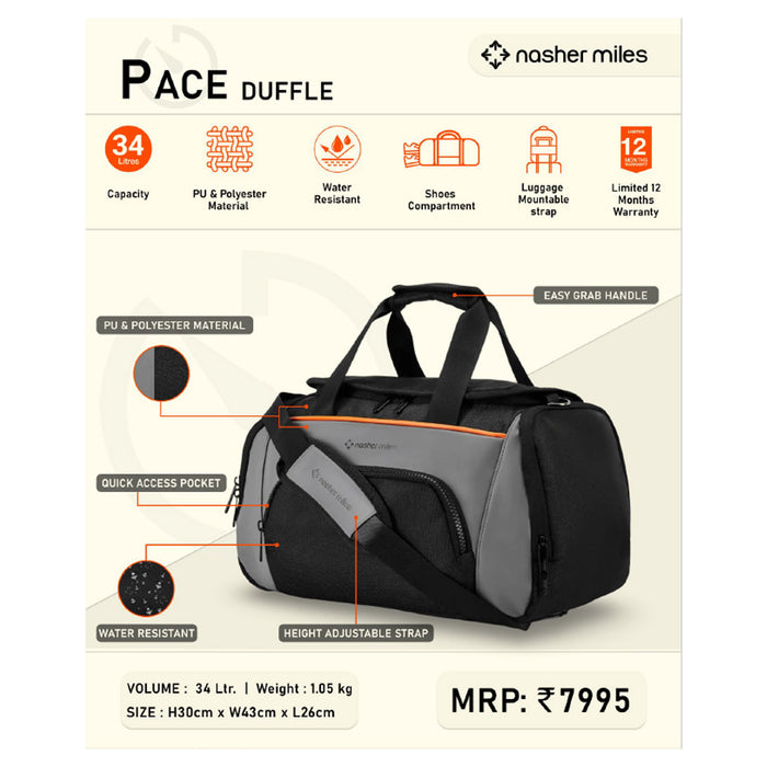 Nasher Miles Pace  Duffle