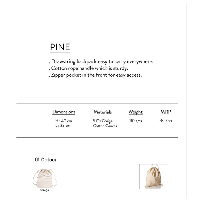Oblique- Pine Carry Bag