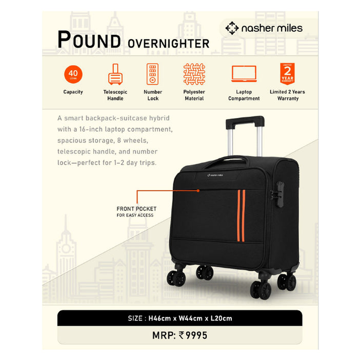 Nasher Miles Pound OverNighter