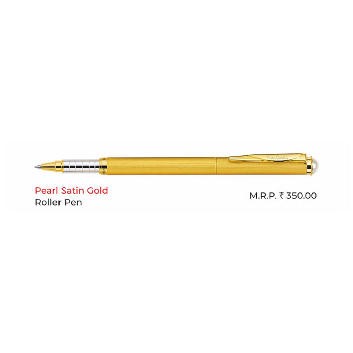 Pierre Cardin - Pearl Satin Gold  Roller Pen