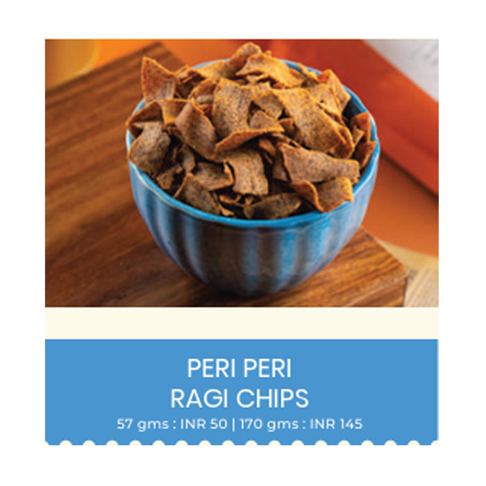 Snackible - Peri Peri Ragi Chips