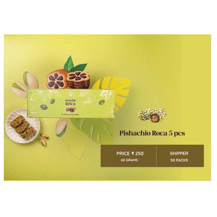 Cacao Springs - Pishachio  Roca 5 pcs