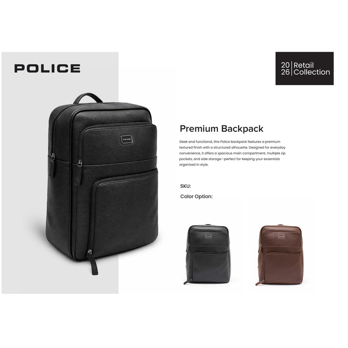Police - Premium Backpack