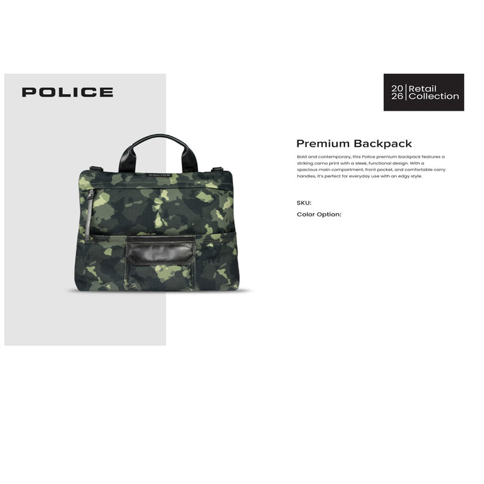 Police - Premium Backpack Camoupack
