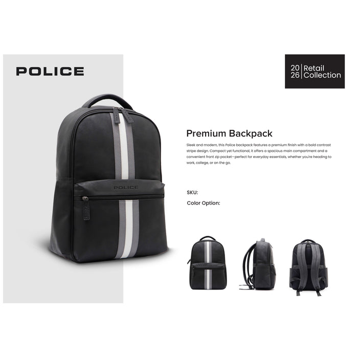 Police -  Premium Backpack Strip