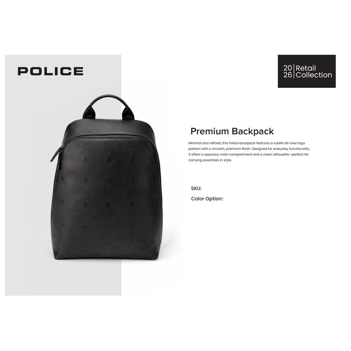 Police - Premium Backpack  Monotarsel