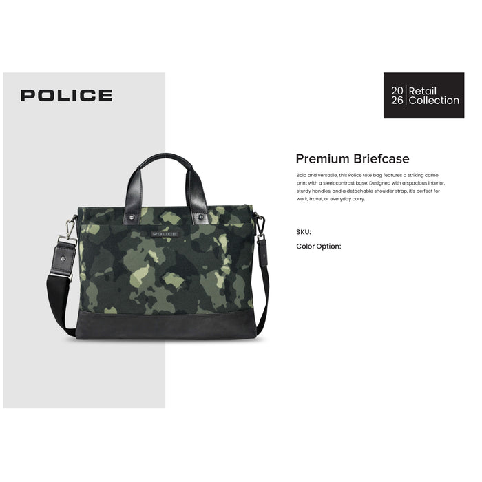 Police - Premium Briefcase Camoupack