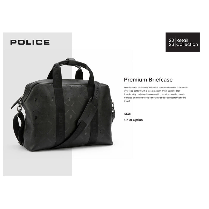 Police - Premium Briefcase Monotarsel