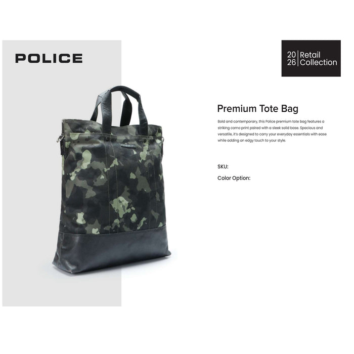 Police - Premium Tote Bag Camoupack