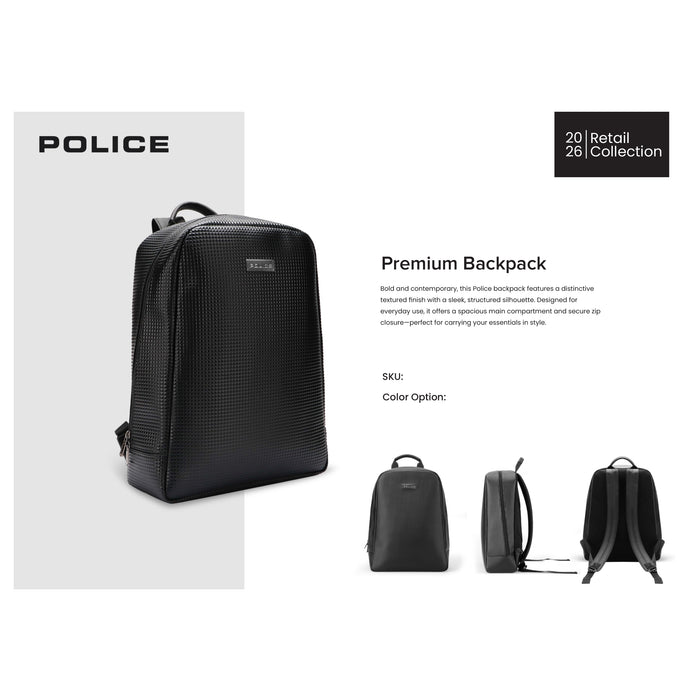 Police - Premium Backpack Pyramid