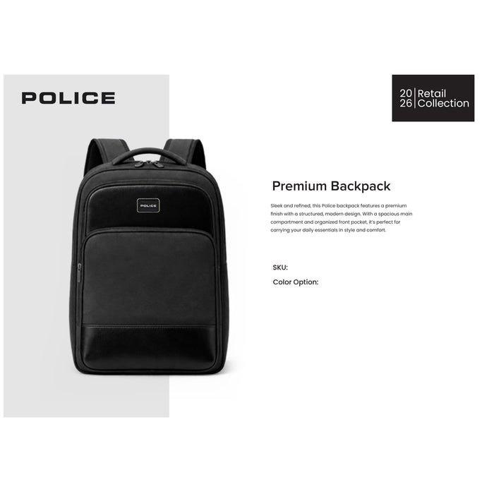 Police - Premium Backpack