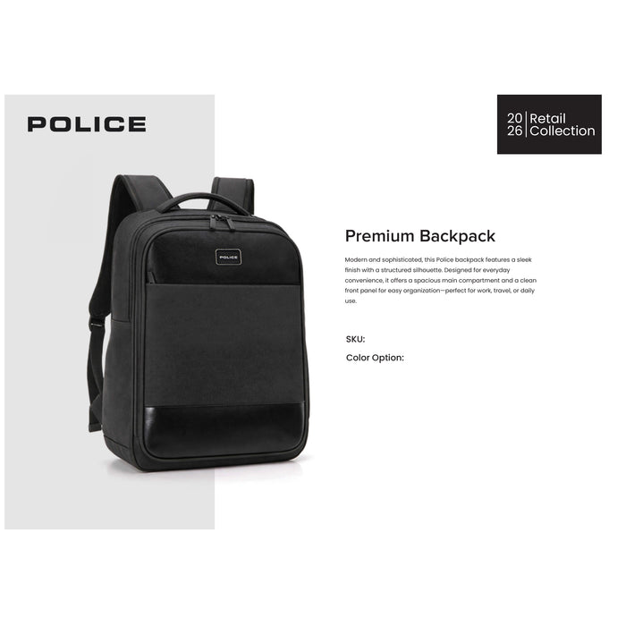 Police - Premium Backpack Wadden