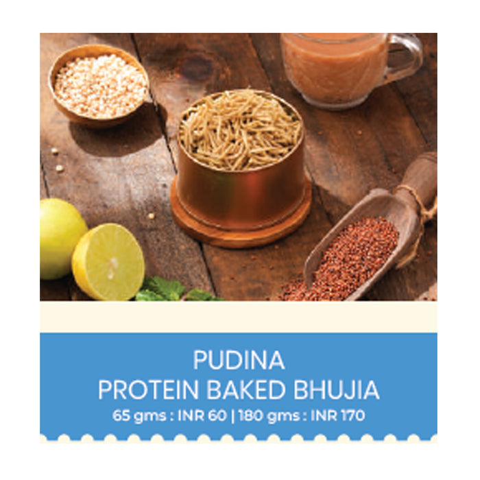 Snackible - Pudina Protein Baked Bhujia