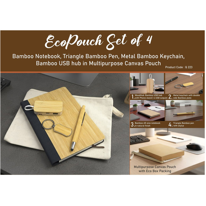 Power Plus- Eco Pouch Set Of 4 Q 223