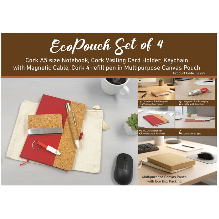 Power Plus- Eco Pouch Set Of 4 Q 225