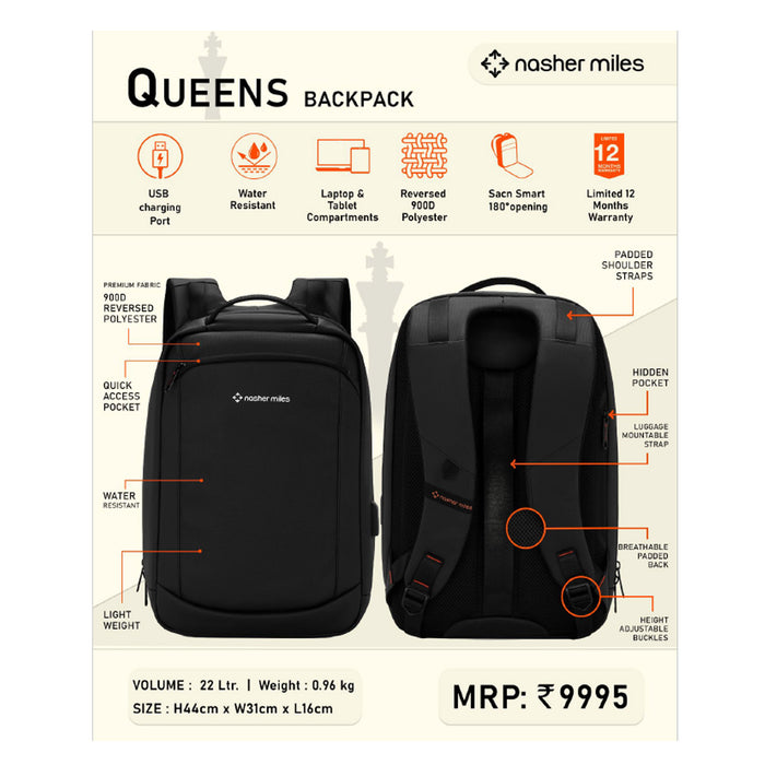 Nasher Miles Queens  Backpack