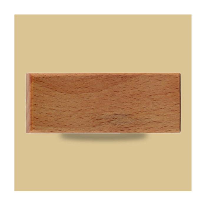Wooden Wearables - Rectangle  Wooden Badge