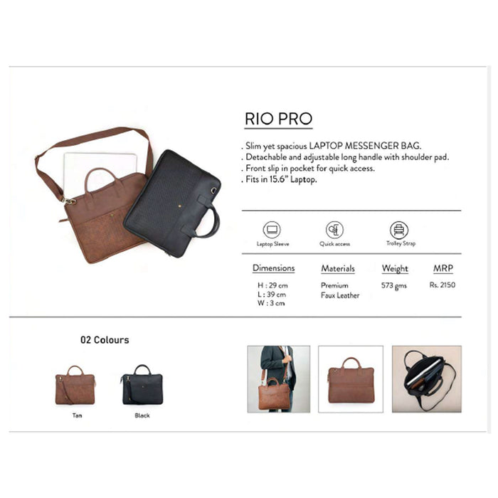 OBLIQUE- RIO PRO   LAPTOP BAG