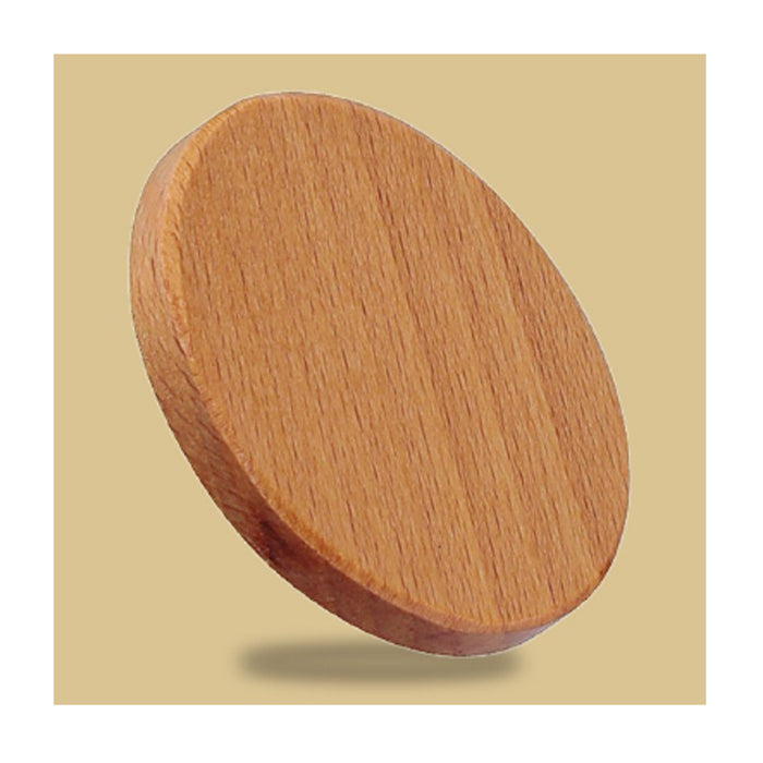 Wooden Wearables - Round Wooden Badge