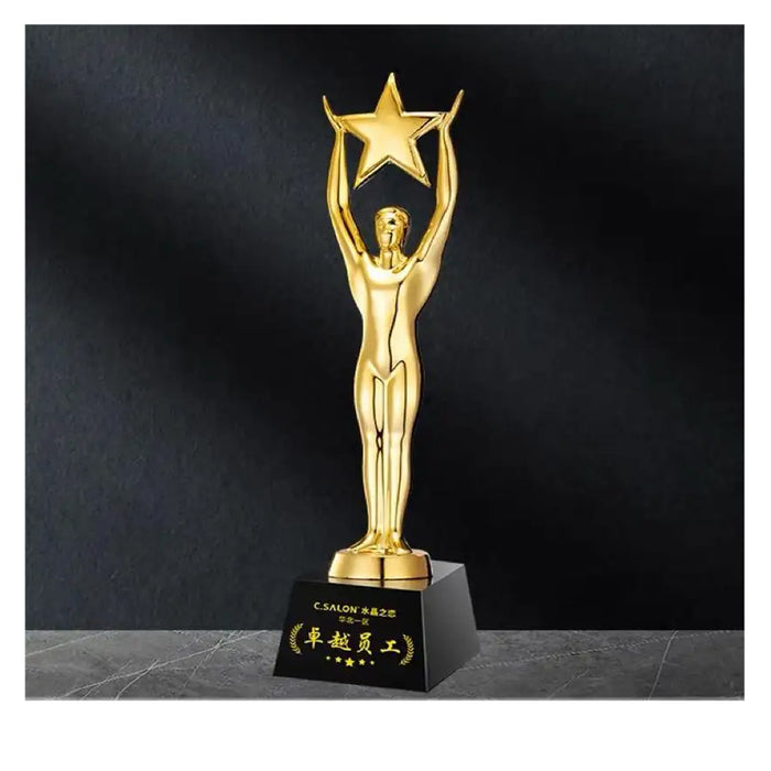 Crystal Trophy- RSN 11  Inch-12
