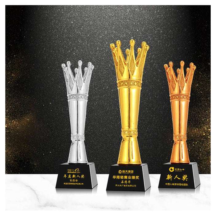 Crystal Trophy- RSN 1   Inch-10