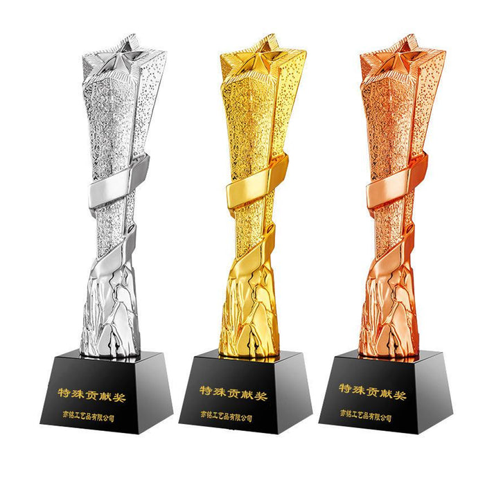 Crystal Trophy- RSN 2  Inch-10