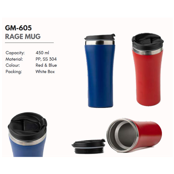 GM - Rage Mug Double Wall Mug GM-605
